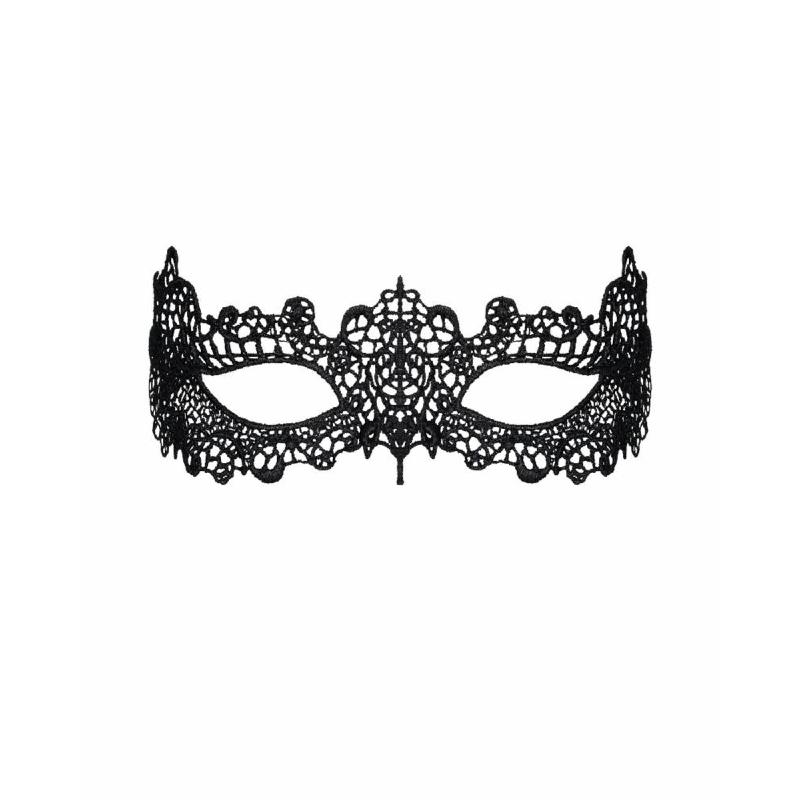 Мереживна маска Obsessive A701 mask, єдиний розмір, чорна