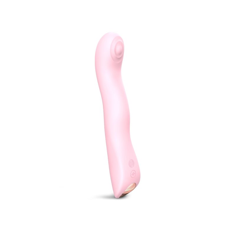 Вібратор Love To Love SWAP - BABY PINK, з пульсівною перлиною для точки G, 3 мотори, гнеться - зображення 1