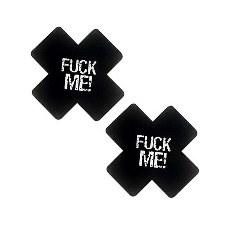 Пестиси на груди Art of Sex - Fuck me, Чорний