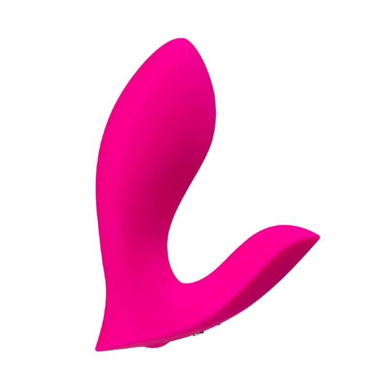 Смарт-вібратор у трусики Lovense Flexer, манливий рух + вібрація, стимуляція клітора та точки G
