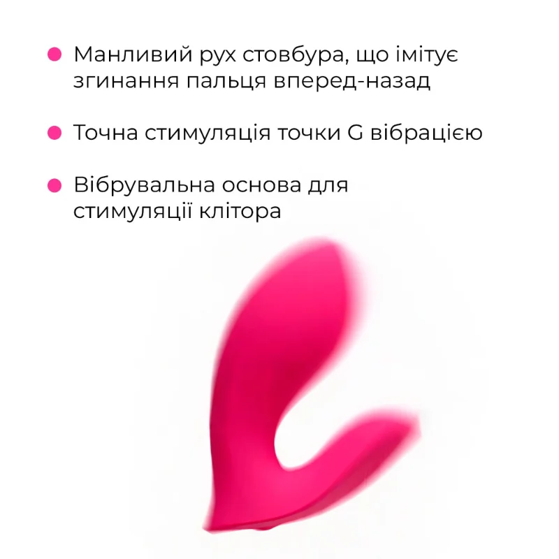 Смарт-вібратор у трусики Lovense Flexer, манливий рух + вібрація, стимуляція клітора та точки G