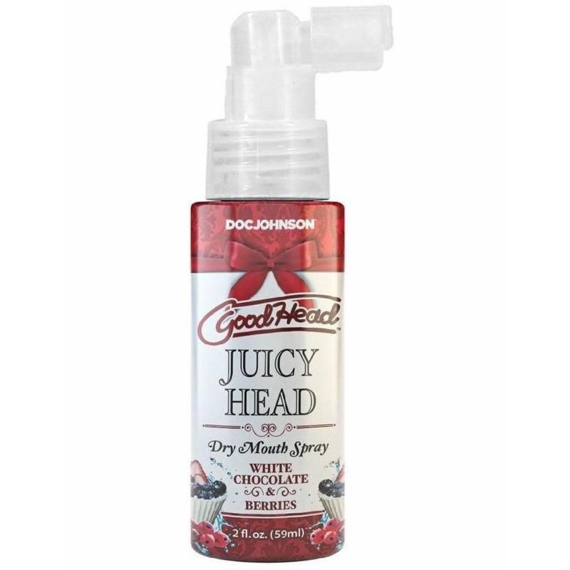 Зволожувальний спрей оральний Doc Johnson GoodHead - Juicy Head - White Chocolate and Berries 59мл - зображення 1