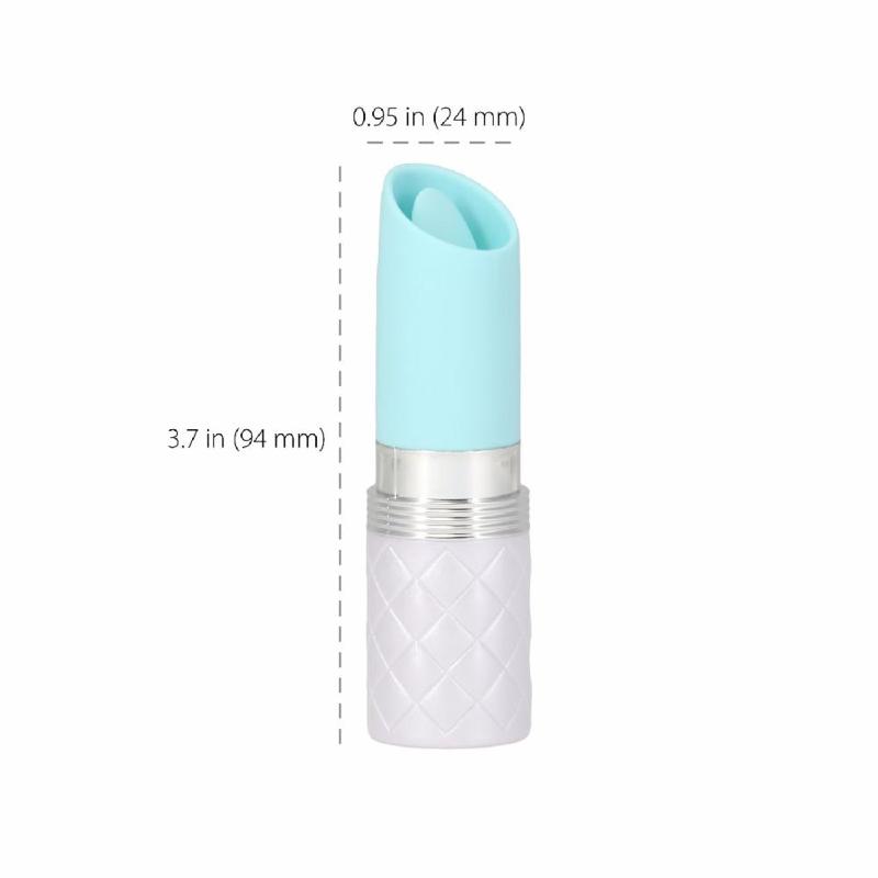 Вібратор Pillow Talk Lusty Luxurious Flickering Massager - Teal