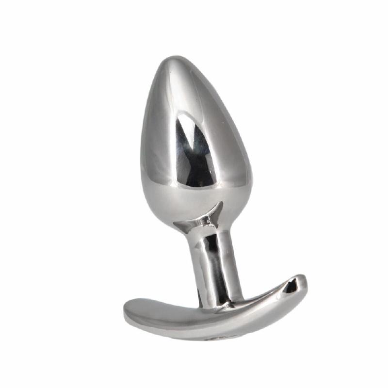 Анальна пробка Pillow Talk Sneaky Luxurious Stainless Steel Anal Plug із кристалом Swarovski - зображення 1