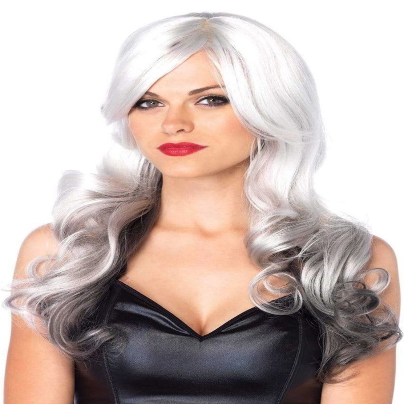 Leg Avenue Allure Multi Color Wig Grey/Black - зображення 1