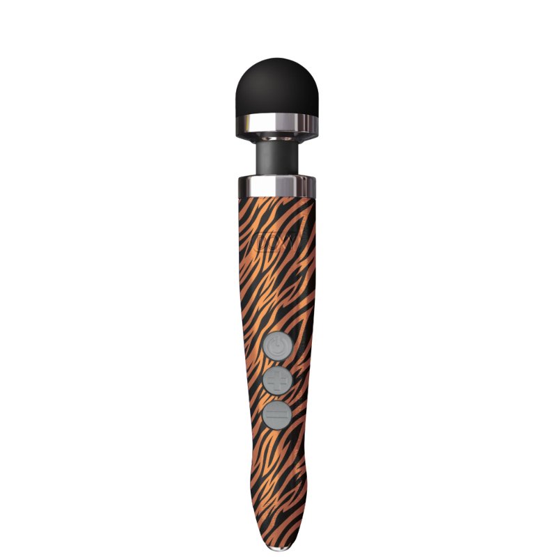 Вібромасажер DOXY Die Cast 3R - TIGER, дуже потужний, перезаряджуваний, металевий корпус - зображення 1