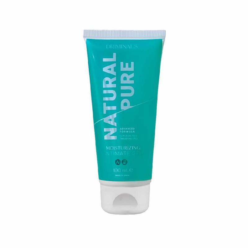 Гель-лубрикант для чутливої шкіри Driminals Natural Pure 100 мл, водна основа, без гліцерину - зображення 1