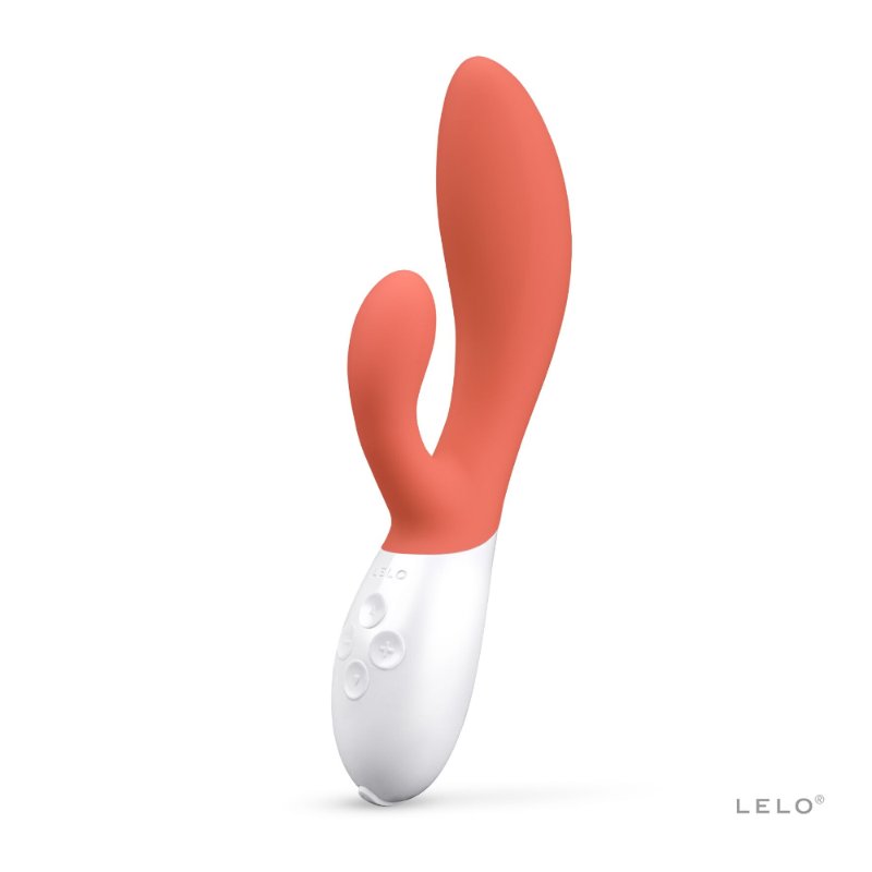 Вібратор-кролик LELO Ina 3 Coral, 10 режимів вібрації, потужний мотор - зображення 1