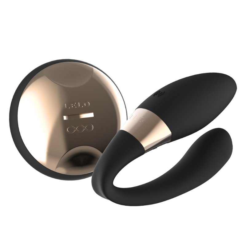 Вібратор для пар LELO Tiani Duo Black, 2 мотори, пульт ДК - зображення 1