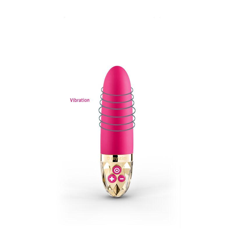 Вібратор Mystim Sleak Freak Pink, 8 режимів, внутрішня та зовнішня стимуляція