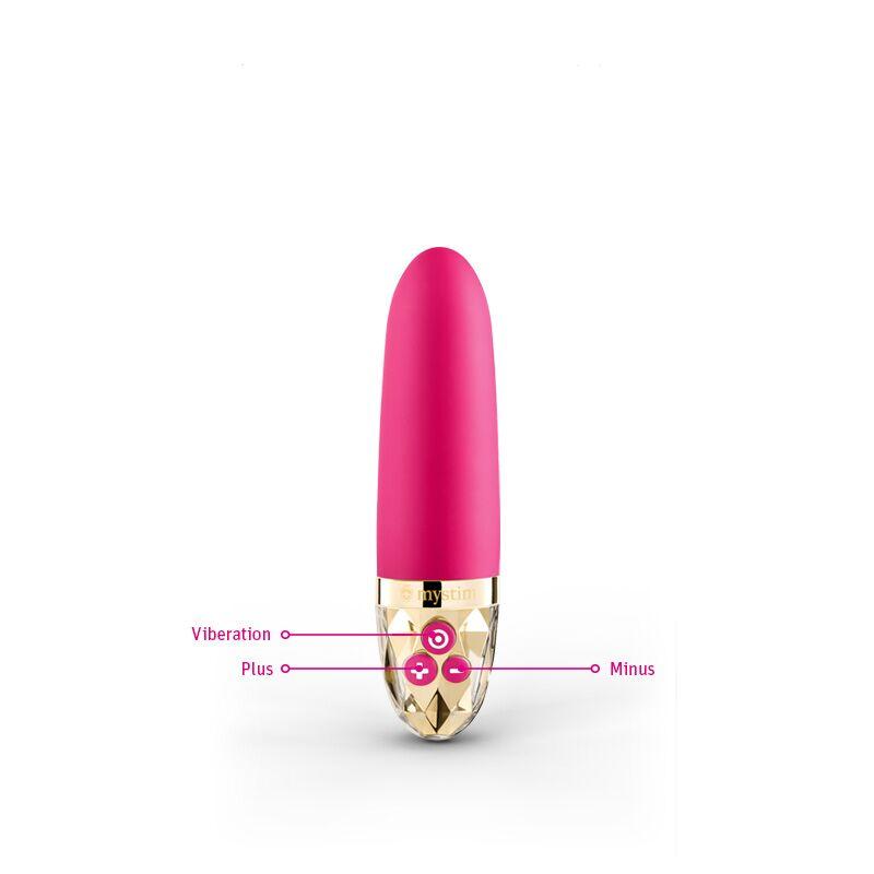 Вібратор Mystim Sleak Freak Pink, 8 режимів, внутрішня та зовнішня стимуляція