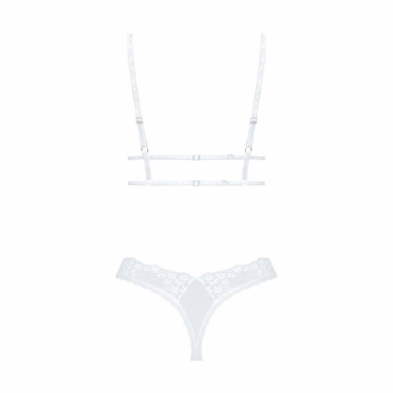 Еротичний комплект Obsessive Heavenlly 2-pcs set XS/S, бюстгальтер і танга