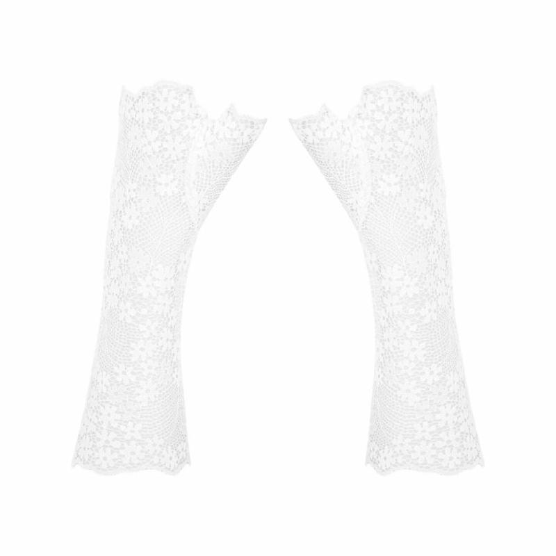 Мереживні мітенки Obsessive Heavenlly gloves O/S