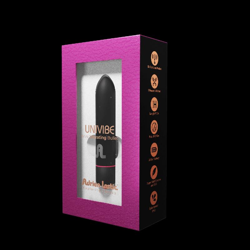 Віброкуля Adrien Lastic Univibe, 10 режимів роботи, силікон, на батарейках