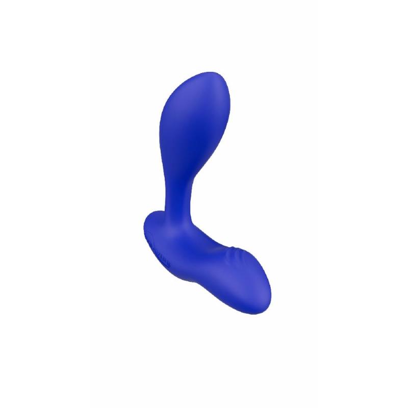 Смарт-вібромасажер простати We-Vibe Vector+ ROYAL BLUE, пульт ДК, регульований кут нахилу