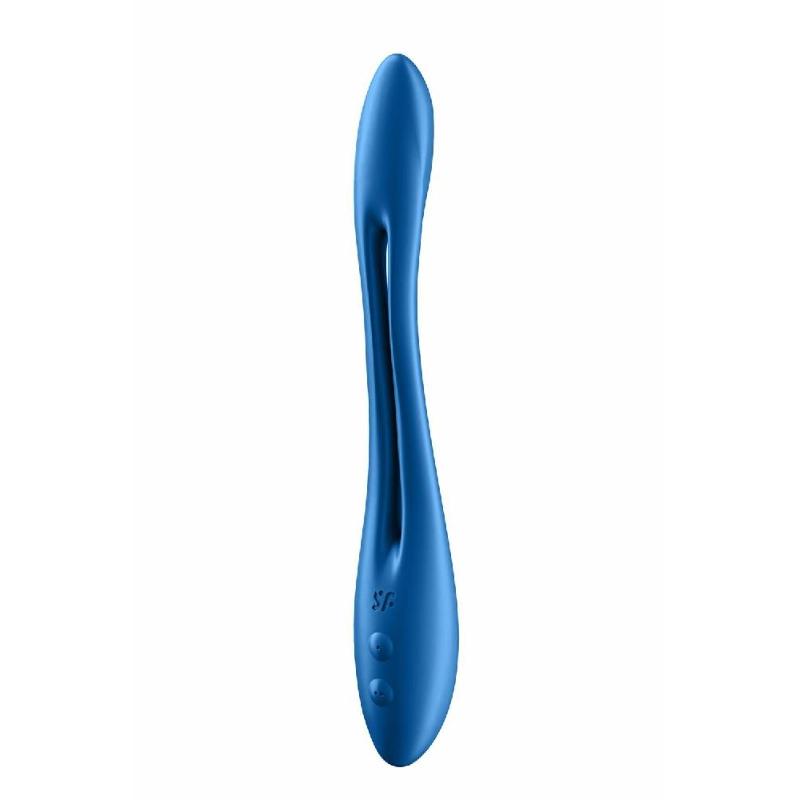 Універсальний гнучкий вібратор для пар Satisfyer Elastic Game Dark Blue
