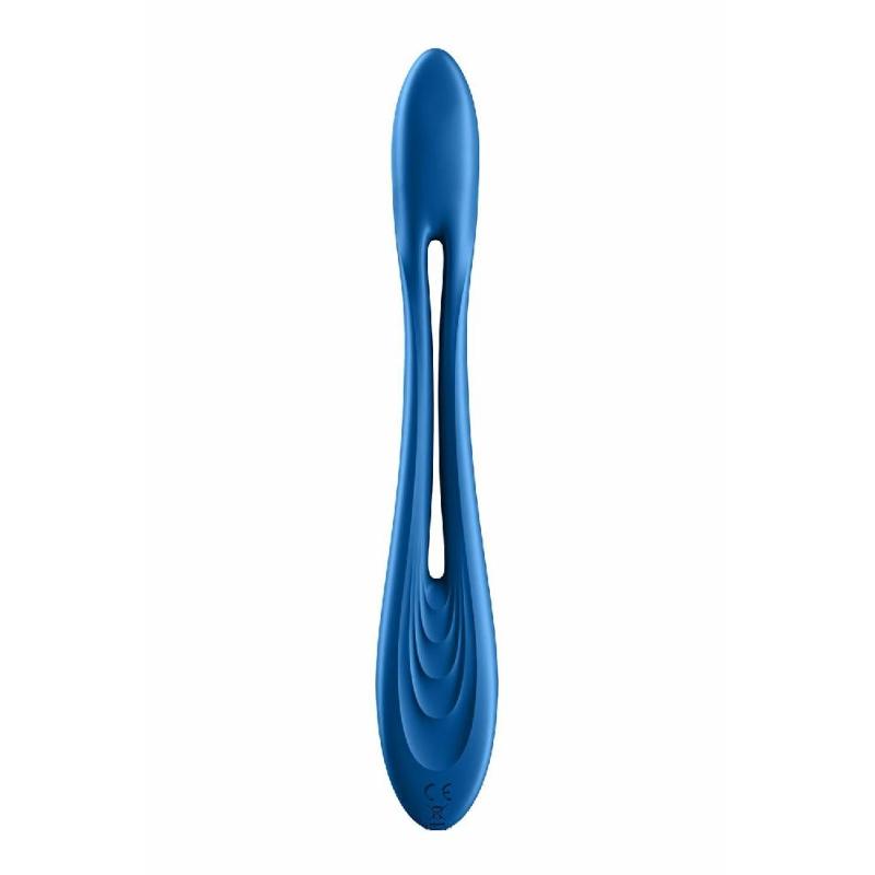 Універсальний гнучкий вібратор для пар Satisfyer Elastic Game Dark Blue