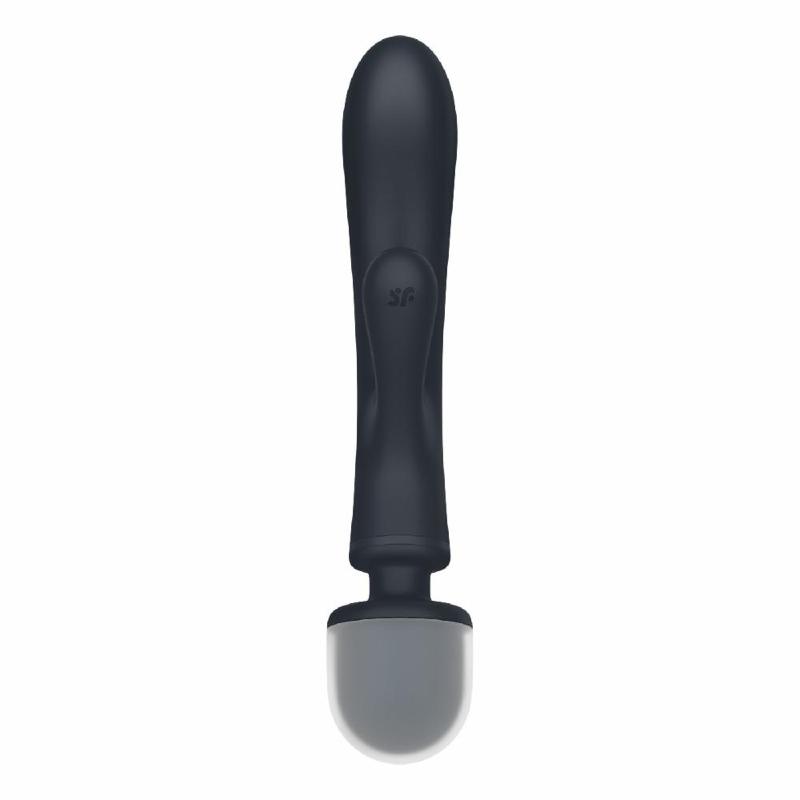 Вібратор-кролик з вібромасажером Satisfyer Triple Lover Grey, 3 мотори