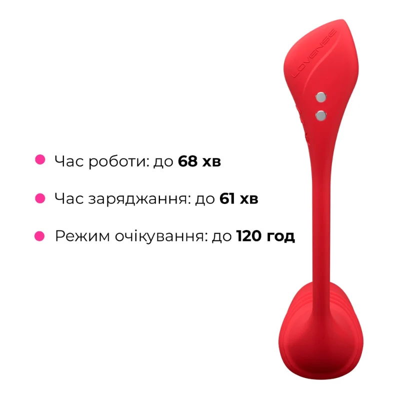 Смарт-віброяйце з пульсацією Lovense Vulse (Thrusting Egg Vibrator), імітація фрикцій
