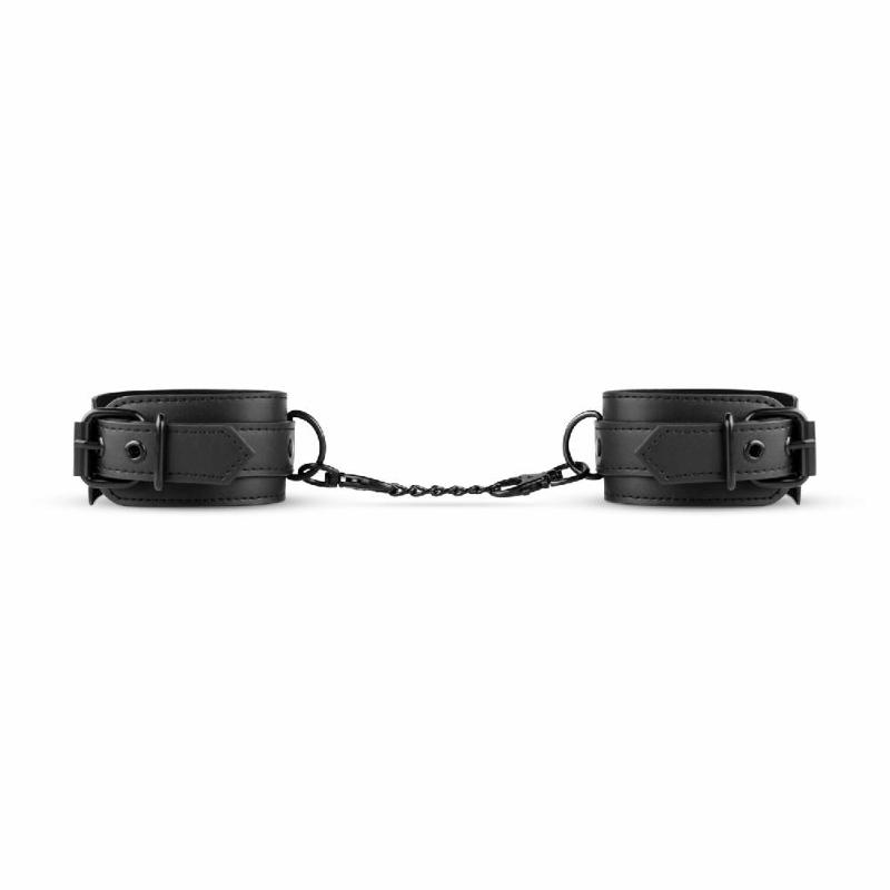Поножі Bedroom Fantasies: Faux Leather Ankle Cuffs, чорні