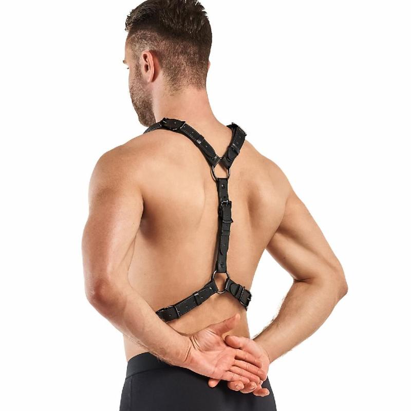 Портупея Bedroom Fantasies: Max Bondage Harness, чорна