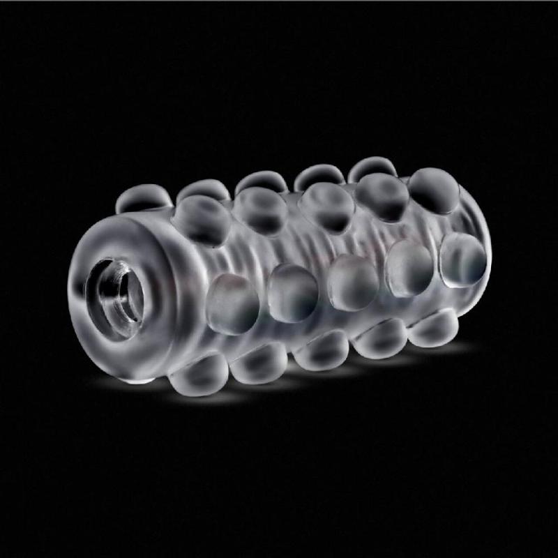 Мастурбатор Blush Rize – Swich Glow in the Dark Masturbator Clear, двосторонній, світиться в темряві