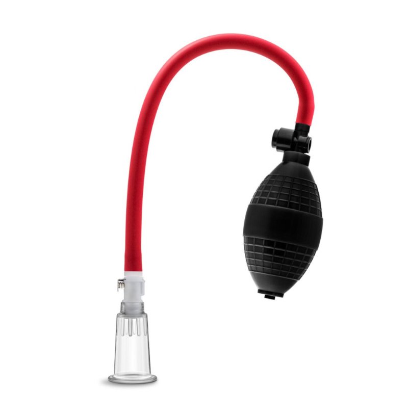 Вакуумна помпа для клітора Blush Temptasia – Beginner's Clitoral Pumping System, механічна, груша - зображення 1