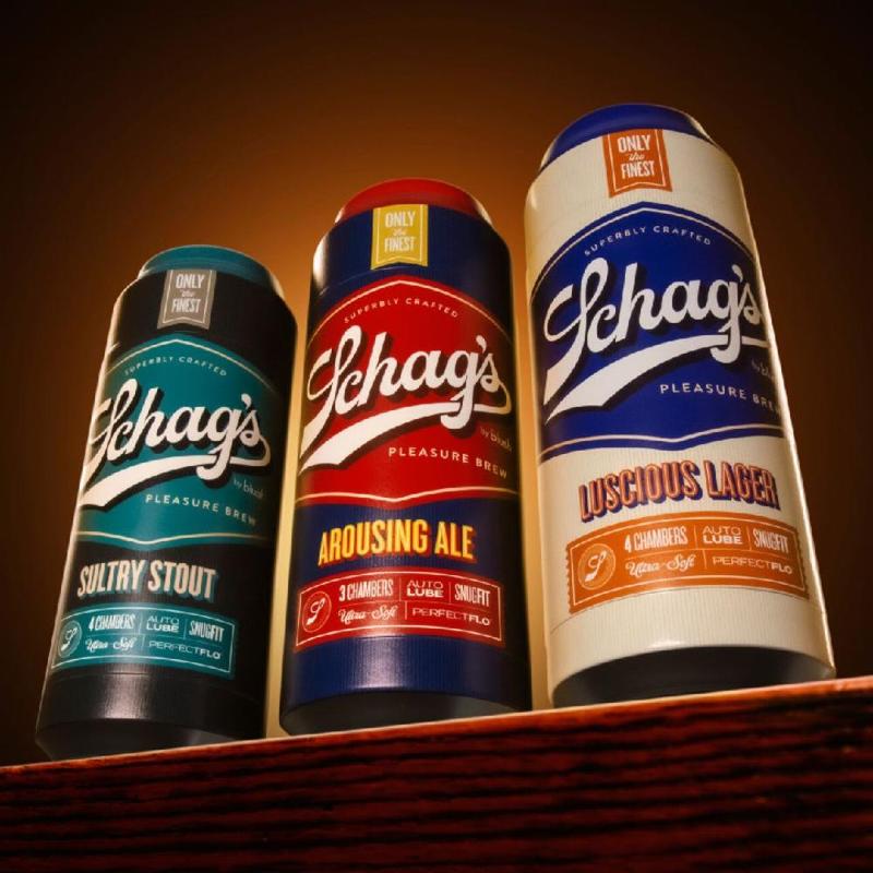Мастурбатор – банка пива Blush Schag's Luscious Lager Masturbator Frosted, самозмащуваний, вакуум