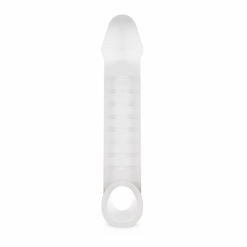 Насадка на член Boners Supporting Penis Sleeve, +5 см до довжини, отвір для яєчок