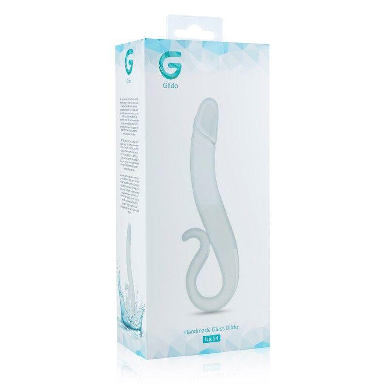 Скляний дилдо Gildo Glass Dildo No. 21, реалістична головка
