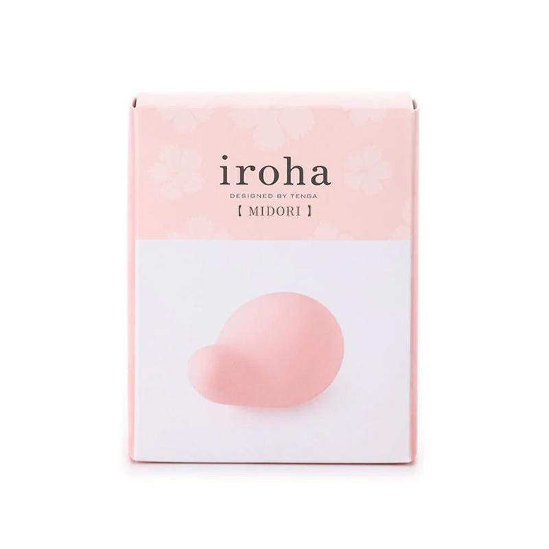 Мінівібратор IROHA MIDORI Nadeshiko, для пестощів і масажу, 5 режимів, перезаряджуваний