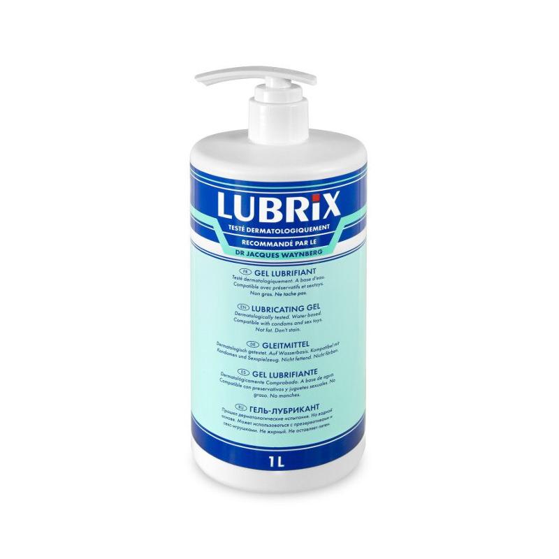 Лубрикант на водній основі Lubrix (1 л) без парабенів - зображення 1