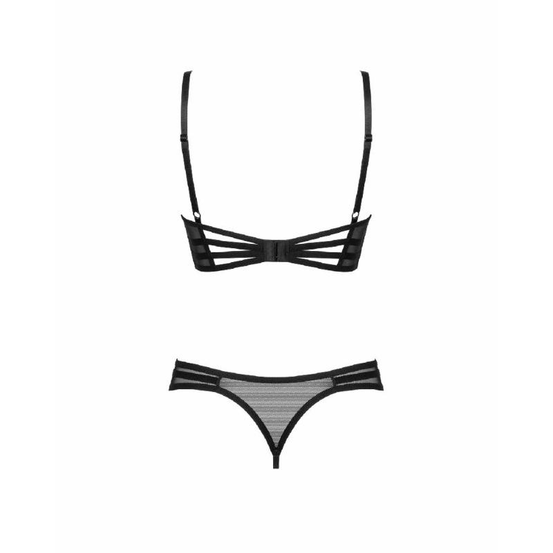 Комплект Obsessive Roxelia 2-pcs crotchless set XS/S