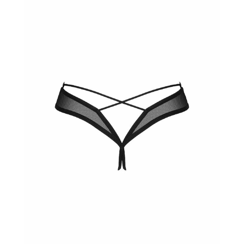 Трусики Obsessive Roxelia crotchless thong XL/2XL