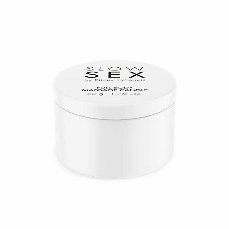 Масажна свічка Bijoux Indiscrets SLOW SEX Massage Candle (50 г)