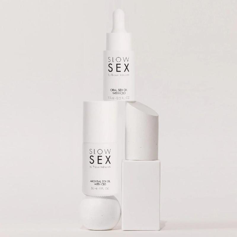 Олія для збудження Bijoux Indiscrets SLOW SEX Arousal Sex Oil CBD (30 мл)