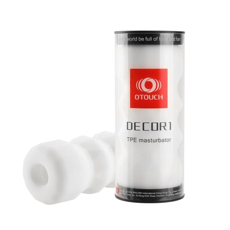 Мастурбатор Otouch DECOR 1-B, ефект всмоктування, пружні пірамідки