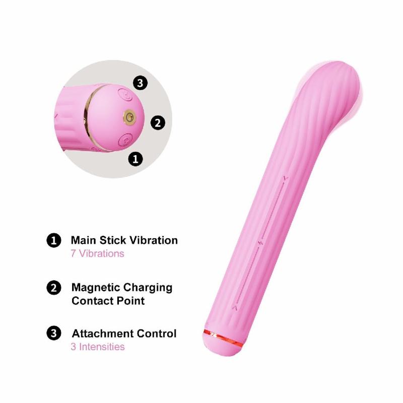 Вібратор Otouch Magic Stick S1 Plus - Pink