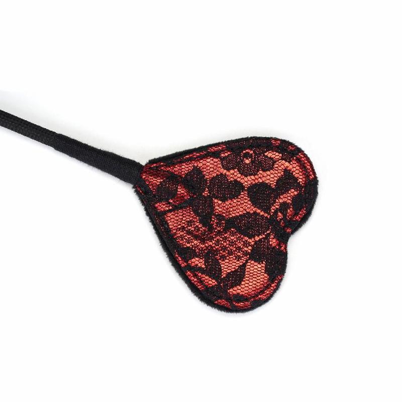 Шльопалка-сердечко Liebe Seele Victorian Garden Riding Crop, двостороння