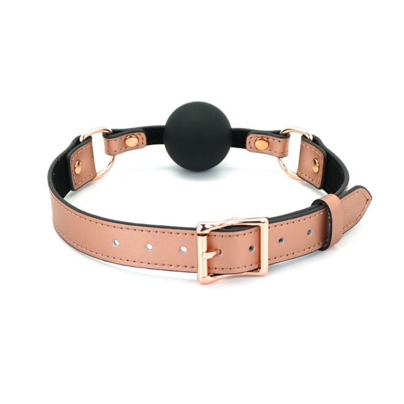 Кляп Liebe Seele Rose Gold Memory Ball Gag - зображення 1