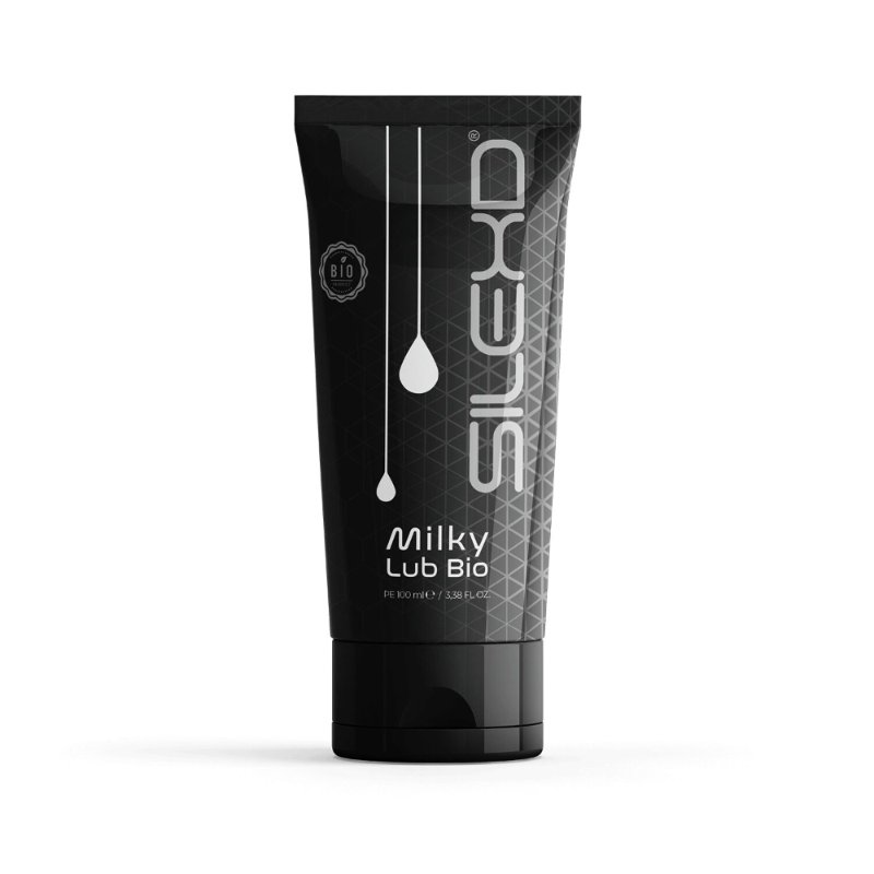 Лубрикант SilexD Milky Lub Bio на водній основі, з імітацією сперми, 100 мл - зображення 1