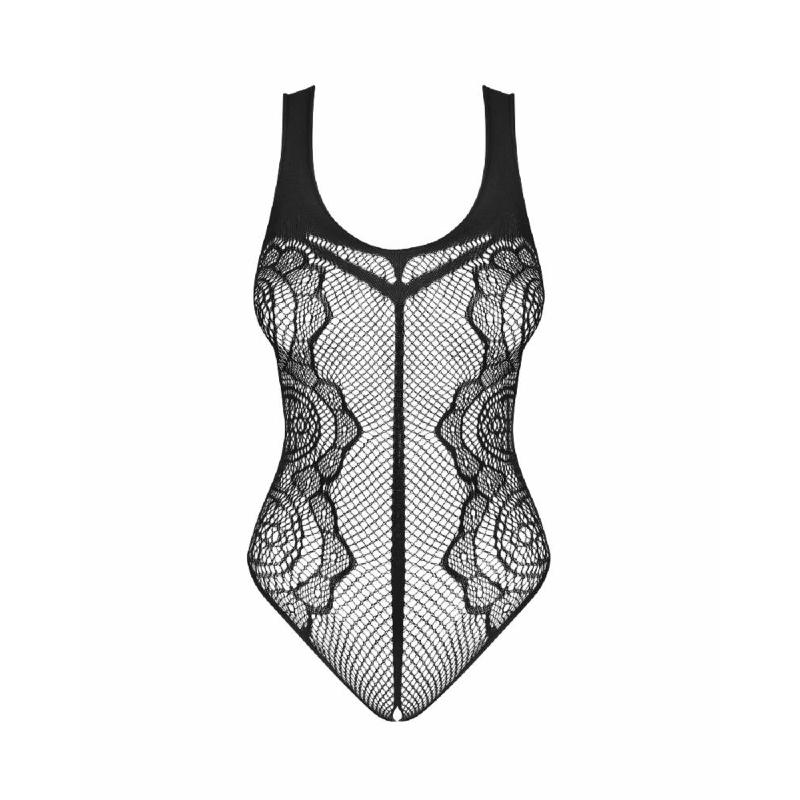 Еротичне боді з доступом Obsessive B335 crotchless teddy S/M/L