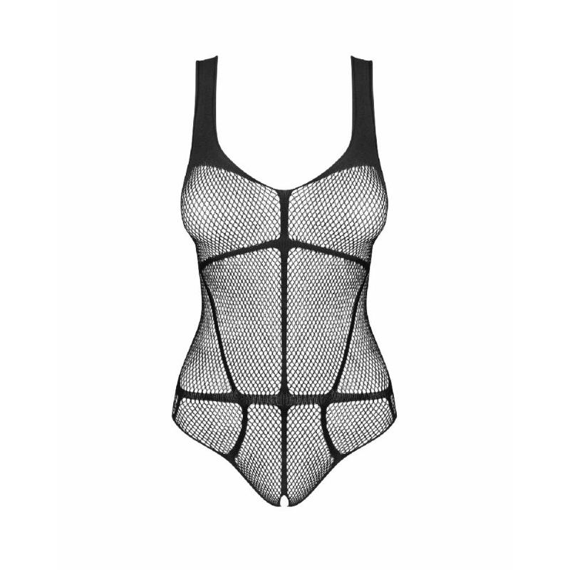 Еротичне боді з доступом Obsessive B336 crotchless teddy S/M/L