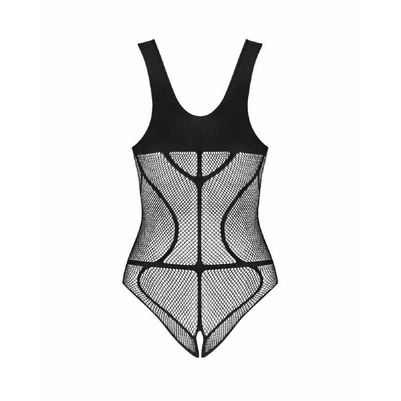 Еротичне боді з доступом Obsessive B336 crotchless teddy S/M/L