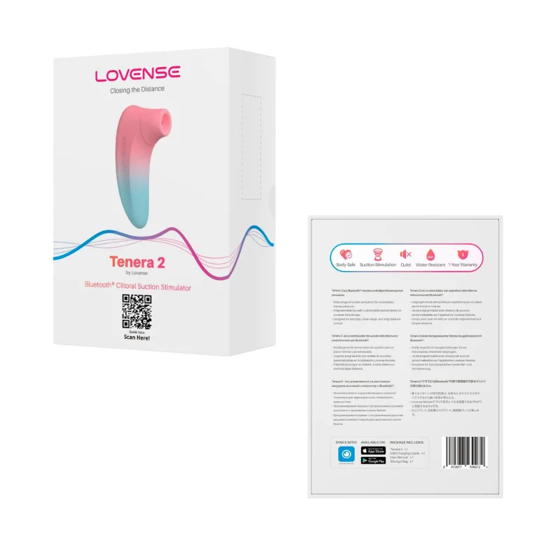 Вакуумний кліторальний смарт-стимулятор Lovense Tenera 2