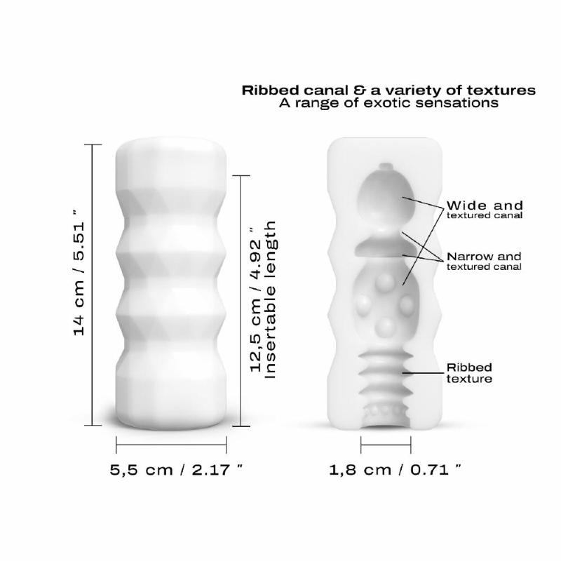 Мастурбатор Dorcel Cup Exotic, ультрам’який, звужений канал