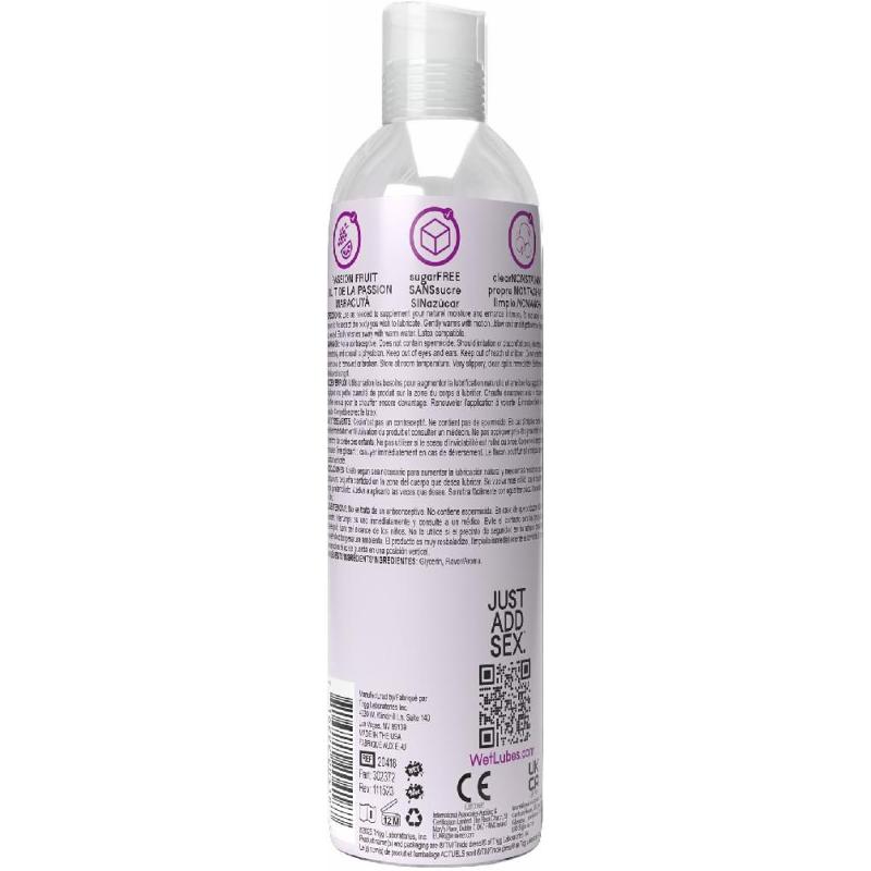 Розпродаж!!! Зігрівальний лубрикант Wet Warming Passion Fruit 4 in 1 (118 мл) (термін 30.09.2026)