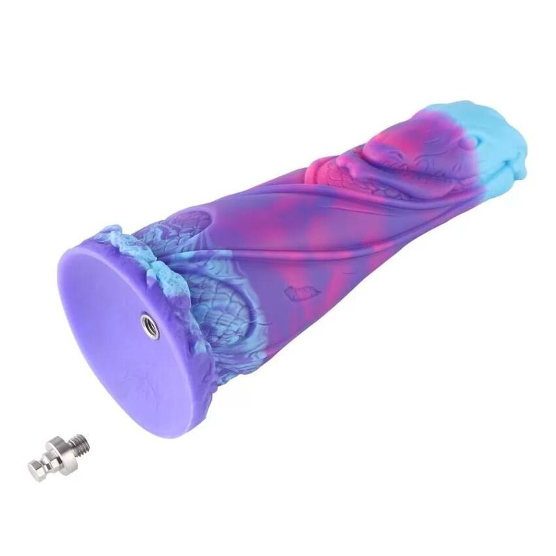 Фалоімітатор для секс-машин Hismith 7.48″ Silicone Dildo HSA139 Monster Series, система KlicLok
