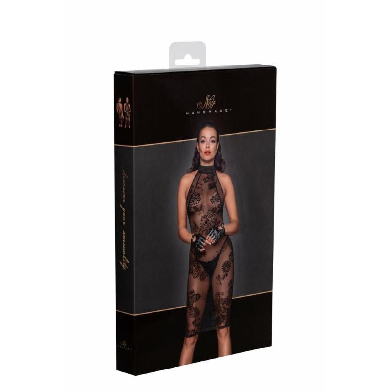Сукня Noir Handmade F240 Midi tulle dress with velvet straps, XXL