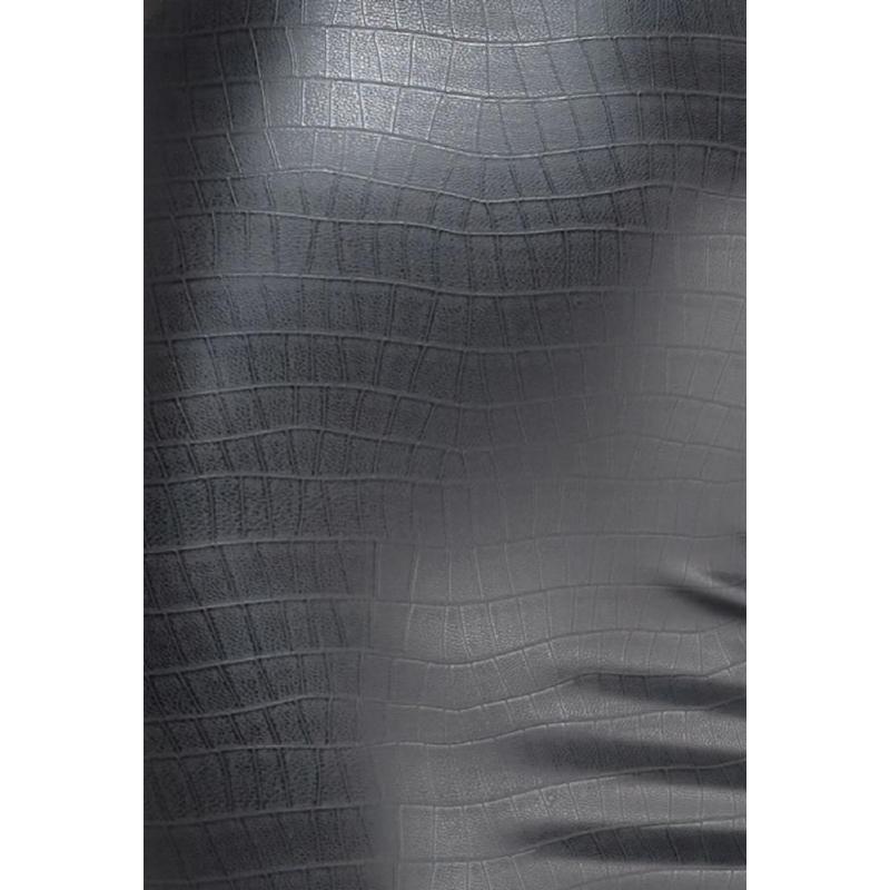 Трусики-стрінги Noir Handmade P012 Wild, 3XL, під латекс, крокодиловий принт, застібки з боків